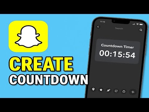 How To Create Countdown On Snapchat (2025)