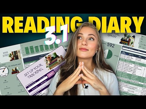 Digital Reading Diary 3.1 | The best reading tracker 📖📈✨