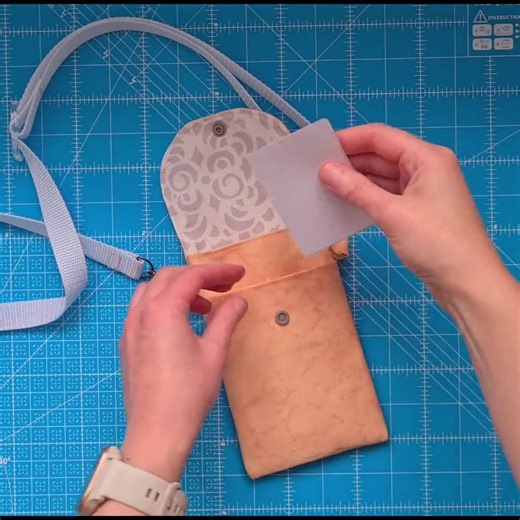 PDF Sewing Pattern: Simple Phone Bag - Etsy