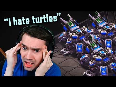 ByuN's SHAMELESS Turtle Terran strategy! StarCraft 2