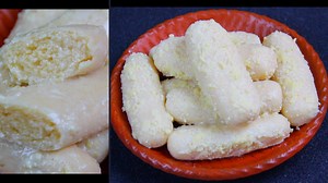 1M views · 437 reactions | এবা‌রের ঈদে দুধ জ্বাল ক‌রে ছানা তৈ‌রি ছাড়াই বা‌নি‌য়ে নিন সাদা চমচম মি‌ষ্টি-Mouthwatering Chomchom Mishit | Sada Chomchom Mishti | Bengali Sweets | Cooking by Natasha Api | Facebook