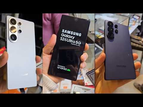 Samsung Galaxy S26 Ultra - First Unboxing Video LEAKED!
