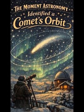 The Moment Astronomy Identified a Comet’s Orbit #Astronomy
