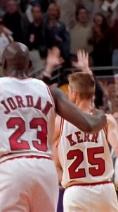 4.4M views · 101K reactions | Throwing it back to Steve Kerr's CLUTCH jumper with 5 seconds left in fourth quarter of Game 6 of the 1997 NBA Finals!  Happy 60th birthday, Steve Kerr! | NBA | Facebook