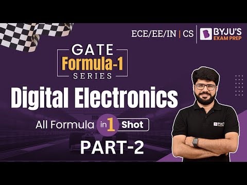 Digital Electronics Formulas (Part-2) | GATE Formula Revision | GATE EE/ECE/IN and CSE 2023 Exam