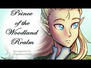Legolas - LOTR Fan Art Speedpaint