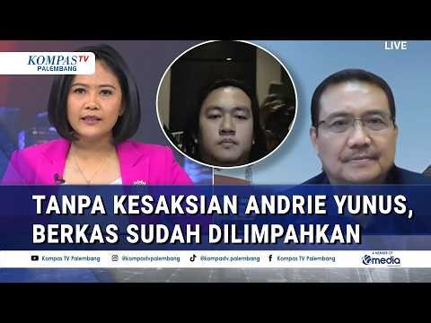 Unsoed Law Professor's Statement Regarding Andrie Yunus' Case Files Being Transferred to the Mili...