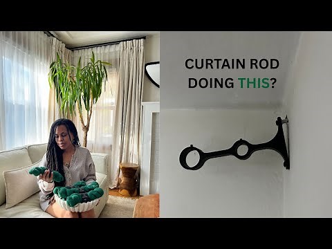 Why Your Curtain Rod is Falling and How to Fix It for Good