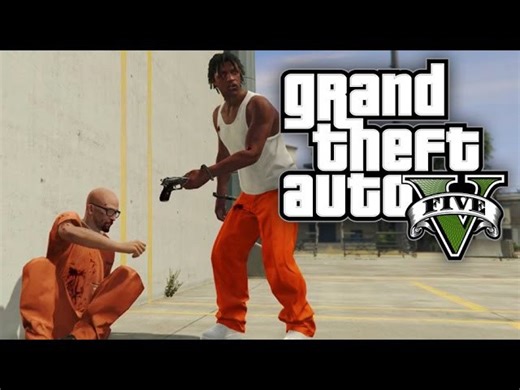 GTA 5 online heists - The Prison Break Heist (part 3) - finale! (GTA V online)