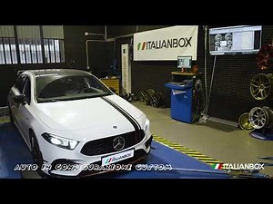 Centralina Aggiuntiva ItalianBox APP - Prova al Banco Dinamometrico - Mercedes A180d 2.0 116 cv 2021
