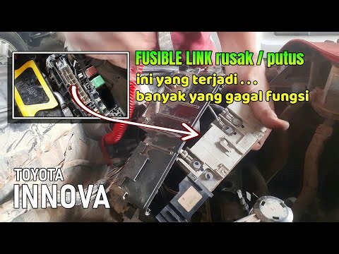 Cek Fusible link, bagian ini yang sering putus...