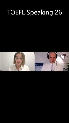 TOEFL iBT Speaking Question 1 #shorts #toeflspeaking #toeflspeaking26 #toeflibt