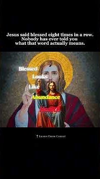 Jesus Said "Blessed" Eight Times In A Row. Nobody Has Told You What That Word Actually Means.