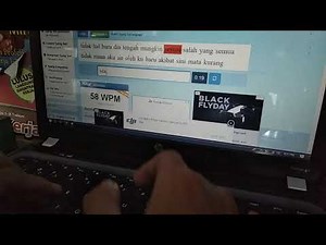 Tes Kecepatan Mengetik 10 jari dalam Bahasa Indonesia