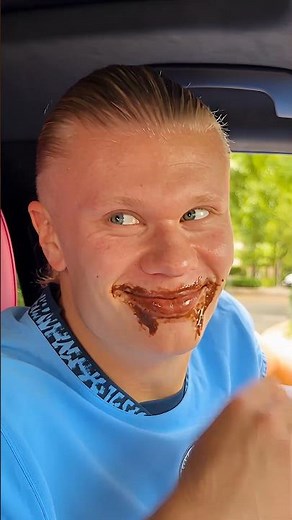 Haaland Hid His Ice Cream Bar... Mbappé Found It ANYWAY 🍫😂 #shorts #haaland #mbappé