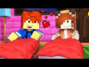 Sleep Over At My GIRLFRIEND'S House !? - Daycare (Minecraft Roleplay)