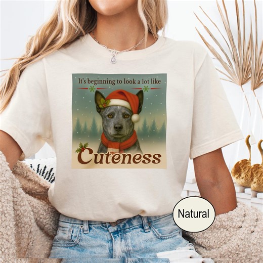Australian Stumpy Tail Cattle Dog Christmas Shirt - Festive Dog Lover Gift - Etsy UK