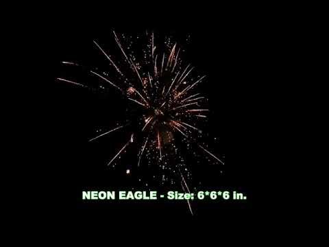 Neon Eagle Firework (Pyro Diablo)
