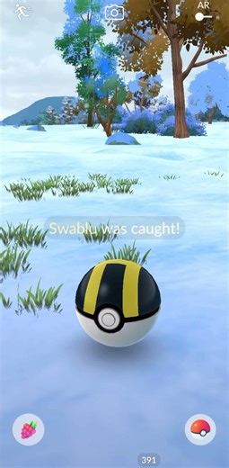 Shiny Swablu In Pokémon Go #shiny #shinypokemon #pokemongo #pokemon