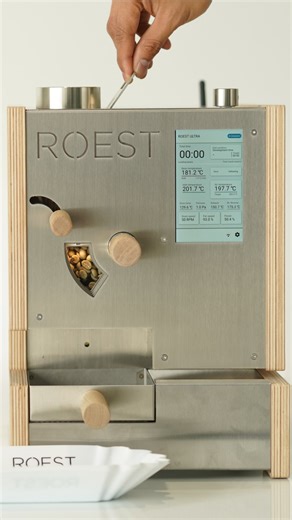 ROEST | Coffee Roasting Technology on Instagram: "The new generation of ROEST sample roasters introduces smarter controls, stronger performance, and hardware built to keep evolving. The S200 & L200 Series deliver precision with high-resolution touchscreens, optimized probe placement, and faster 5 GHz WiFi on a future-ready platform. Head over to our YouTube channel to hear what’s new with Tom Hopkinson, our Head of Coffee and Customer Success. ▶️ Watch now on YouTube #ROESTcoffee #ROESTnewgenera