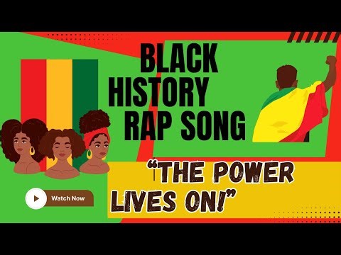 "The Power Lives On!" BLACK HISTORY RAP /Call & Response Song #blackhistory #blackhistorymonth #rap