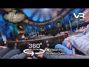 Danse Macabre 360° VR Onride POV (8K) | Efteling