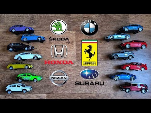 Learn Car Logos and Brands With SUVs, Sedans, Sports Cars and etc.