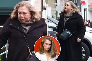 Kathleen Turner, 69, spotted on rare NYC outing using a cane