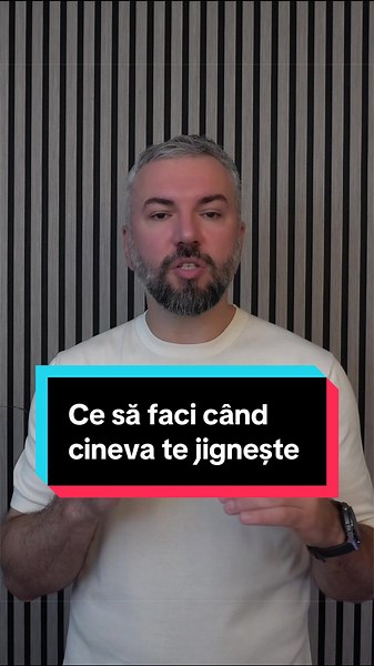 Ce să faci cu oamenii care te jignesc în față. #coachingmasteracademy #razvanghita #psihologie #dezvoltarepersonala #coaching