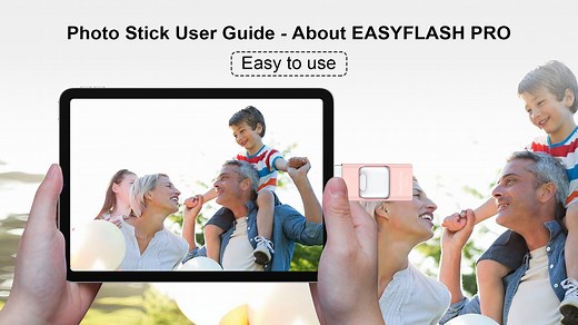 Watch Photo Stick User Guide - About EASYFLASH PRO on Amazon Live
