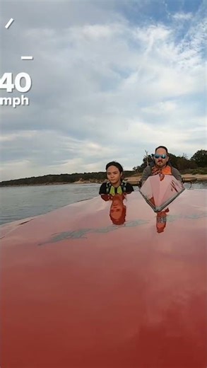 100 mph pass with my daughter in a twin turbo Ls jet #boat #dragboat #twinturbo#ls