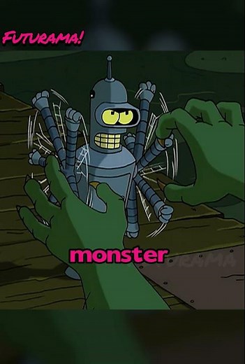 Nibbler ate Bender’s cake. #futurama #cartoon #animation