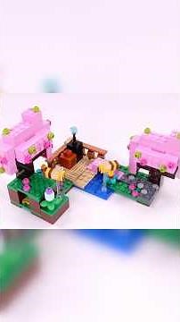 LEGO Minecraft 21260 Finished Build 🌸 First Minifig Reveal! ⚡️Part 2