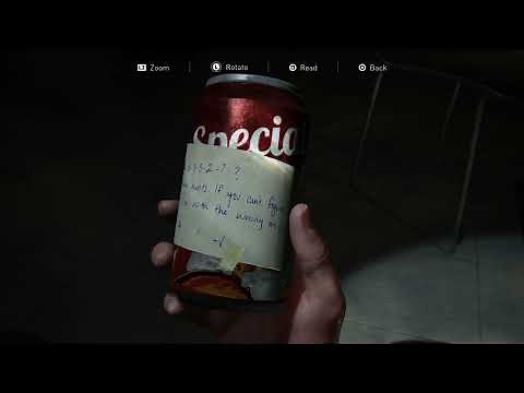 get me a soda and the code is yours door combination code location - The Last of Us 2