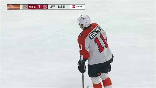 PHI@MTL: Konecny scores empty-net goal