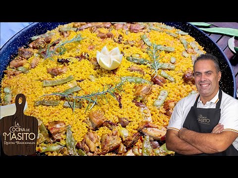 Valencian Paella, the most popular and talked-about recipe, with all its tricks