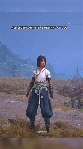 Every Legendary Reward For Naoe In DLC On Ac Shadows #shorts #assassinscreed