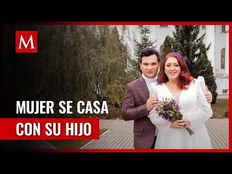 Mujer se casa con el hijo que crió desde los 14 años