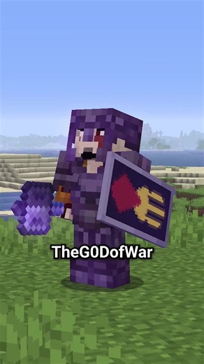 How to make TheG0DofWar’s Shield in Minecraft #minecraft #fyp #viral #unstablesmp #minecrafttutorial