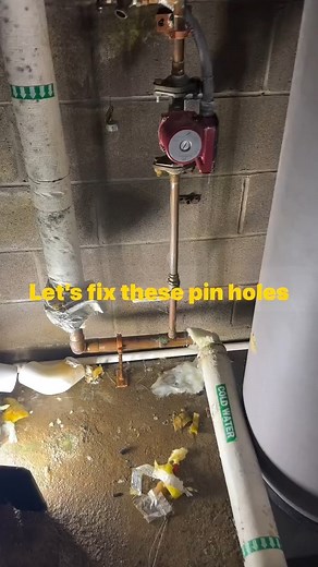 Oatey Co. on Instagram: "Fixing pin hole leaks 𧻓 Can always count on @plumbingsk8r with the Hercules Pro Dope and Megatape 﫡"