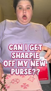 4.6K views · 873 reactions | Can I get sharpie off my new purse?? | Fairyy Tanton | Facebook