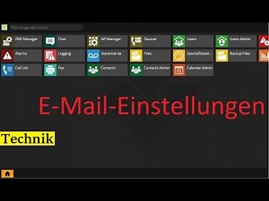 E mail Einstellungen bei innovaphone V13