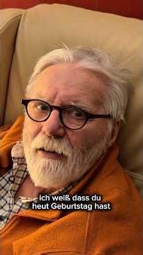 Happy 72nd birthday, dear Claus! Maybe someone will grant your wish ❤️ #grandpa #caregiving #birt...