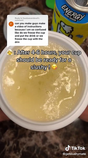 How to Make Homemade Slushy Cup: DIY Tutorial