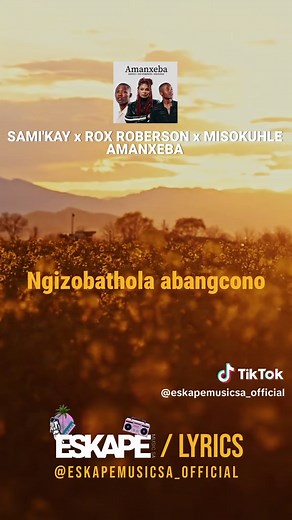 AMANXEBA Lyric Video - The Future of Amapiano