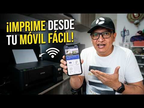 Cómo Imprimir desde el Celular en Epson L3250 por WiFi (FÁCIL y RÁPIDO)