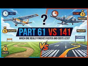 Part 61 vs 141 - Which One Really Finishes Faster and Costs Less
