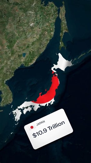 Which Country Has the Most Debt? 🤯#mapanimation #didyouknow