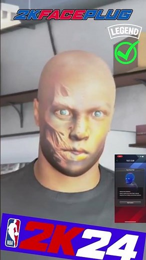 LEGEND MEMBERS: TWO FACE 3D FACE SCAN *ALL 2K VERSIONS*