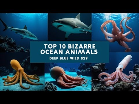 Top 10 Most Bizarre Ocean Animals Ever Seen | Deep Blue Wild 829